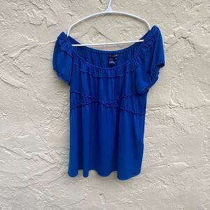 Top boho blue max edition sz m